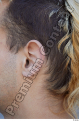 Ear Man White Sports Slim Street photo references